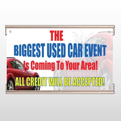 Fireworks Car 111 Track Banner