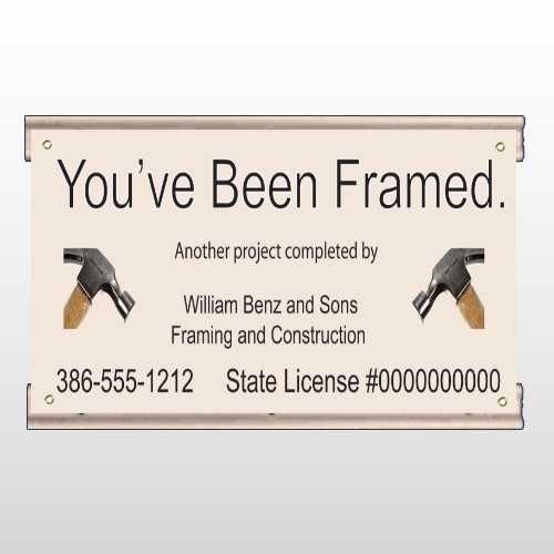 Framed 236 Track Banner