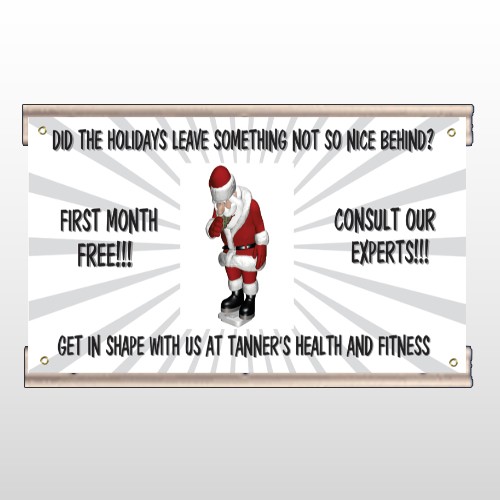 Health Santa 402 Track Banner