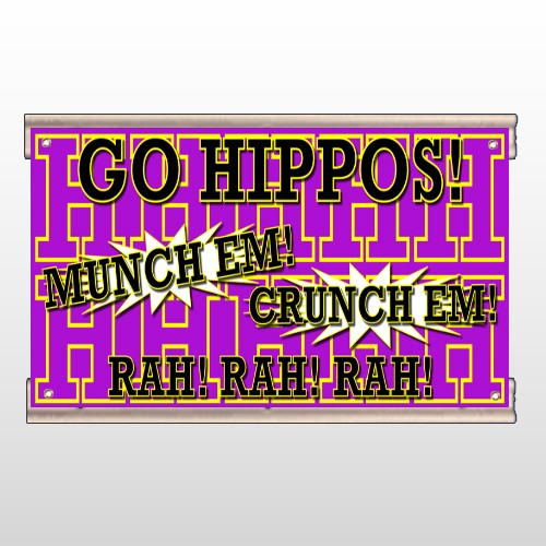 Hippos 45 Track Banner