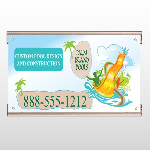 Palm Island Pool 534 Track Banner