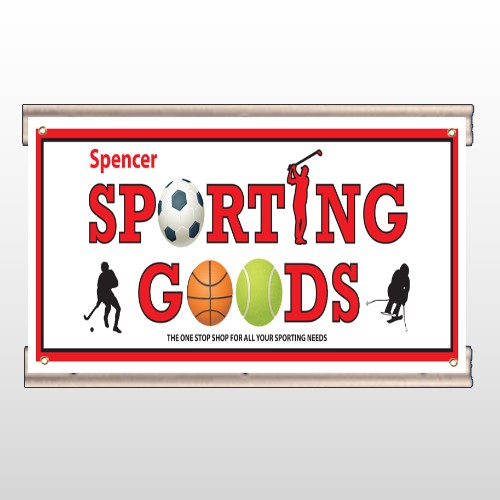 Sporting Goods 528 Track Banner