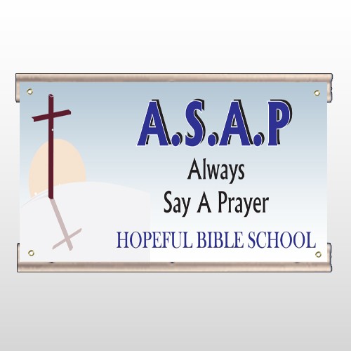 Sunrise Cross 164 Track Banner