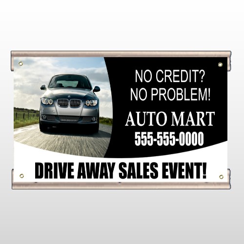 Auto Mart 114 Track Banner