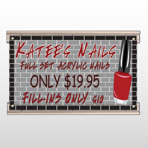 Acrylic Nails 292 Track Sign