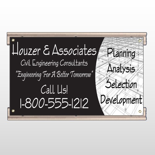 Black Planning 218 Track Sign