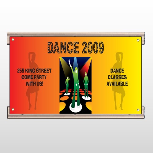 Dance Disco 518 Track Sign