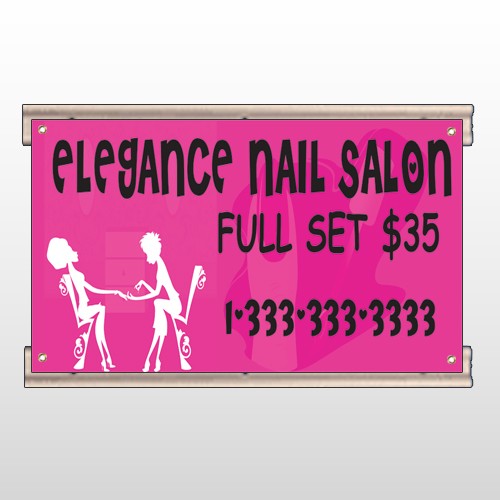 Elegant Nails 643 Track Sign