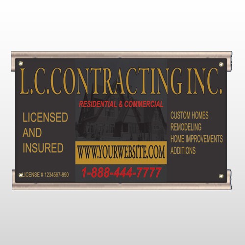 Faded House 500 Track Sign