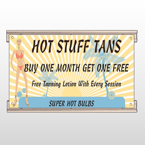 Hot Beach Tan 299 Track Sign