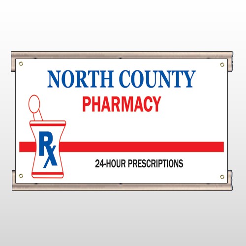 Pharmacy 101 Track Sign