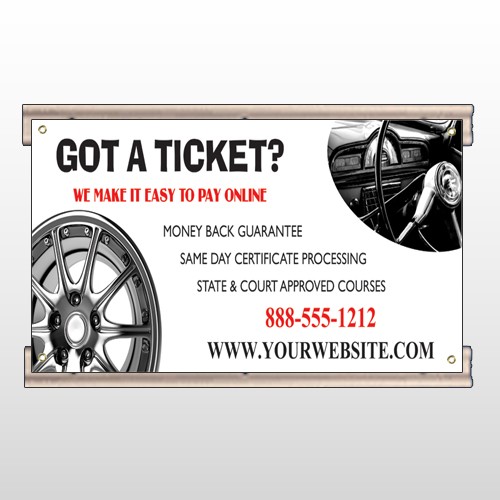 Steering Wheel 154 Track Sign