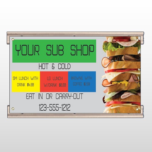Sandwich 375 Track Sign