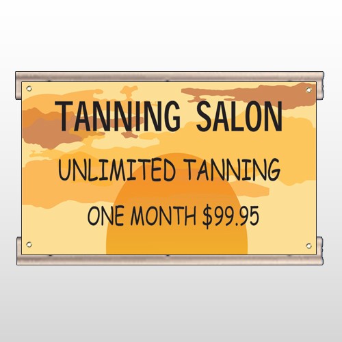 Tanning Sun 296 Track Sign