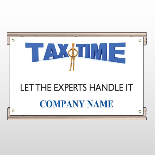 Tax Time 153 Track Sign