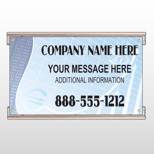 Finance Graph 175 Track Sign