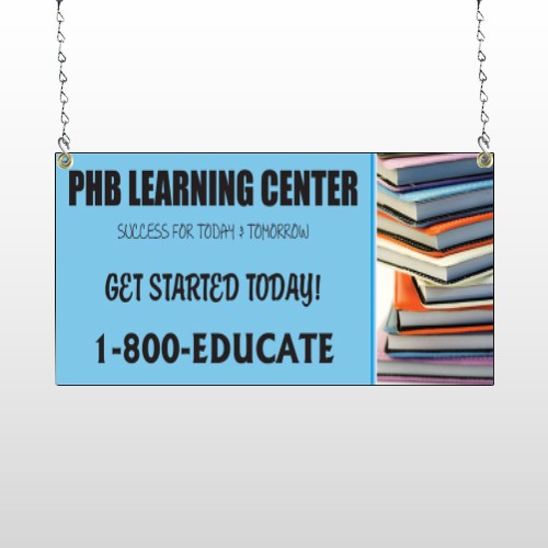 Book Learning 156 Window Sign