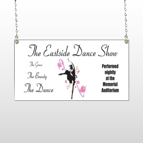 Ballet Dance 517 Window Sign
