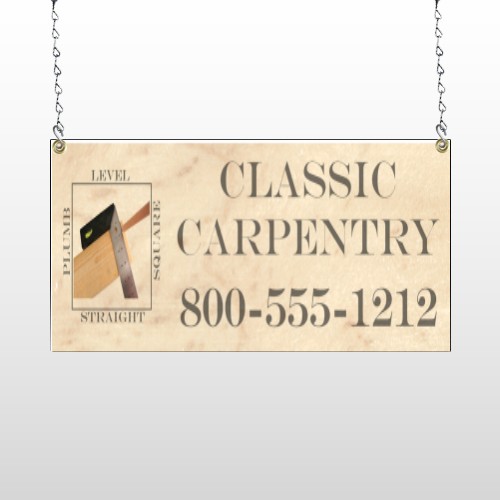 Carpentry 236 Wind Frame Sign