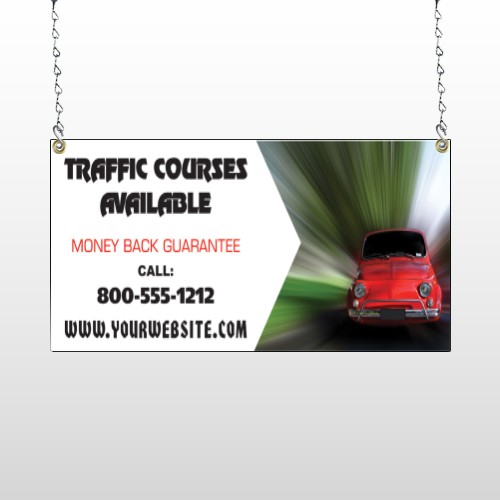 Car Traffic 153 Window Sign