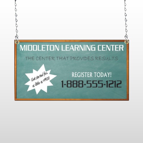 Chalk Board 157 Window Sign