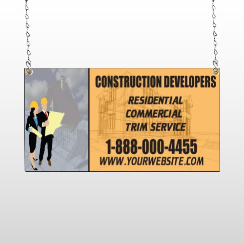 Contractors 645 Window Sign 