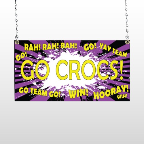 Crocs 42 Window Sign