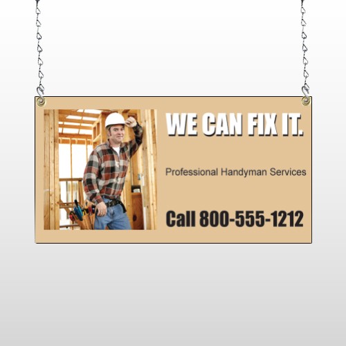 Handyman 240 Window Sign