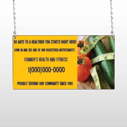 Healthy Tomato 404 Window Sign