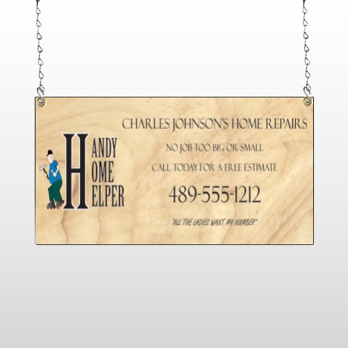 Home Repair 242 Window Sign