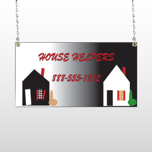 Househelper 245 Window Sign