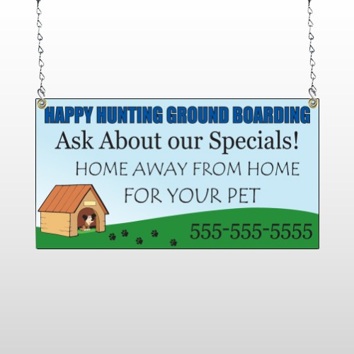 Hunting 301 Window Sign