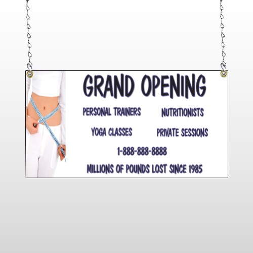 Middriff Measure 405 Window Sign