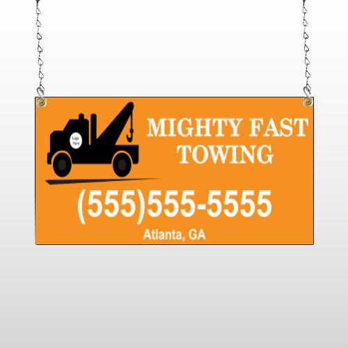 Mighty 128 Window Sign