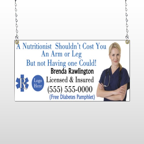 Nutritionist 46 Window Sign
