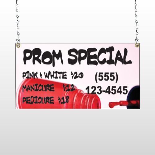 Pink Polish 486 Window Sign