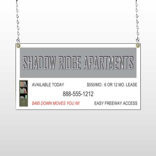 Shelving  530  Window Sign