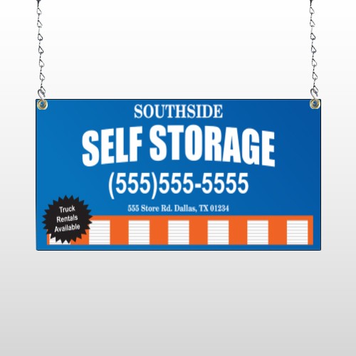 Storage Building 120 Window Sign