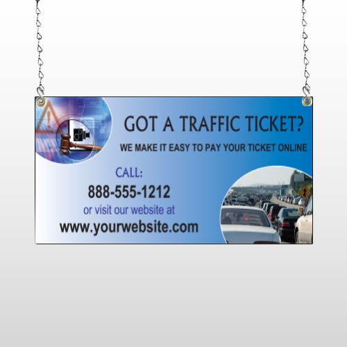 Traffic Cars 151 Window Sign