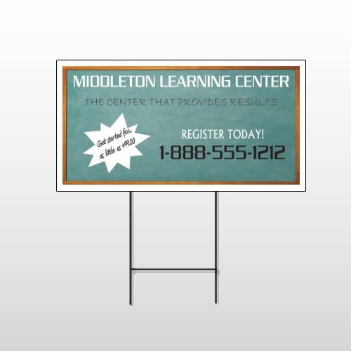 Chalk Board 157 Wire Frame Sign