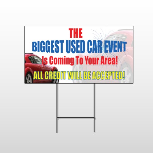 Fireworks Car 111 Wire Frame Sign