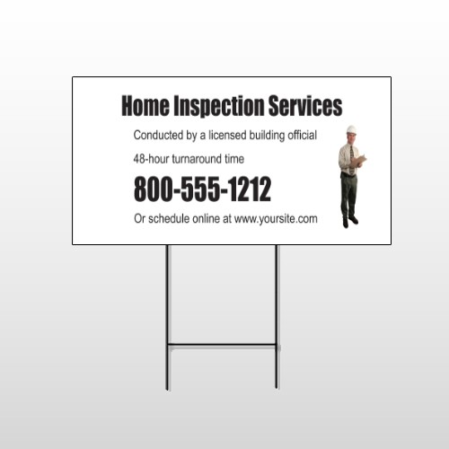 Inspection 360 Wire Frame Sign