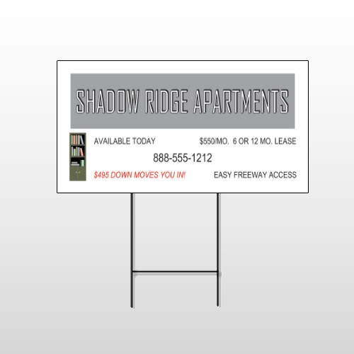 Shelving 530  Wire Frame Sign