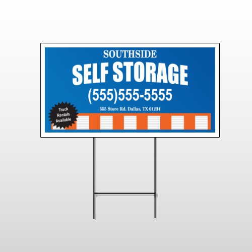 Storage Building 120 Wire Frame Sign