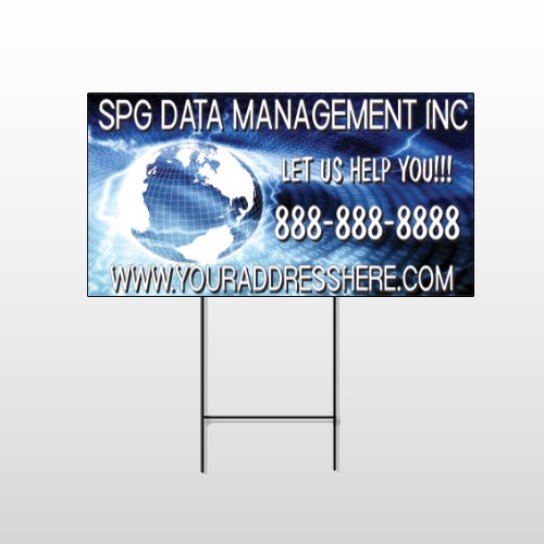World Wide Web 437 Wire Frame Sign