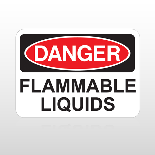OSHA Danger Flammable Liquids