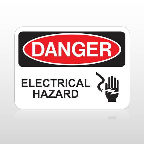 OSHA Danger Electrical Hazard