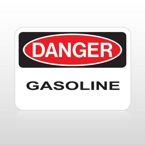 OSHA Danger Gasoline