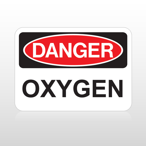 OSHA Danger Oxygen 