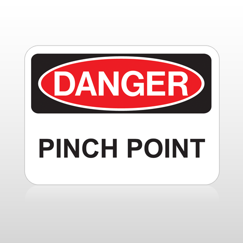OSHA Danger Pinch Point